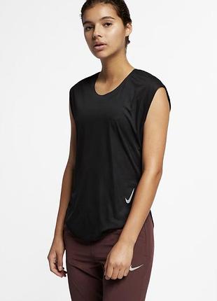 Футболка nike спорт  w nk city sleek top ss