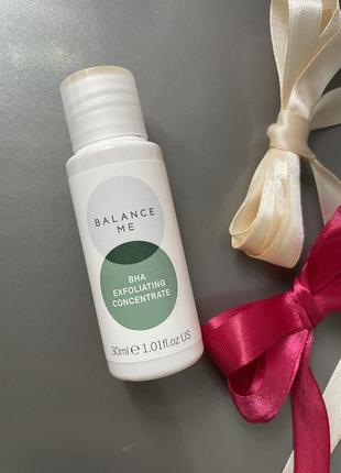 Відлущуючий концентрат для особи balance me bha exfoliating concentrate,