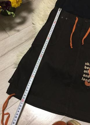 Nacaprio //миди-мини юбка в спортивном стиле//спідниця спортивного фасону2 фото