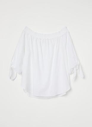 ❣️h&m блузка с открытыми плечами арт.113