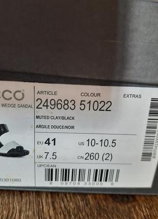 Босоножки ecco Kids ,раз 41 (10-10.5), индонезия,натуральная мягенькая кожа стелька 27.5см вся длина от к6 фото