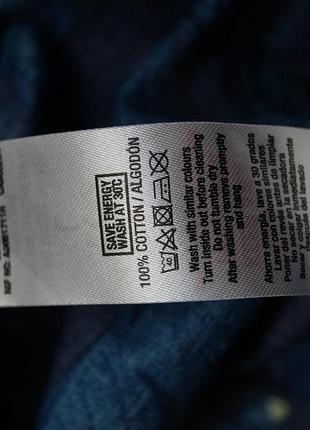 Гавайка тропічний принт листя, квіти2 фото