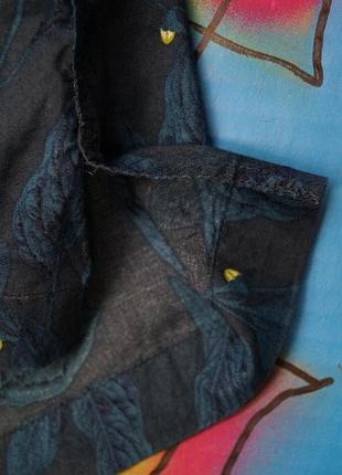 Гавайка тропічний принт листя, квіти4 фото