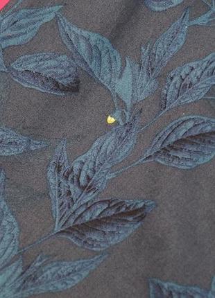 Гавайка тропічний принт листя, квіти7 фото