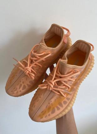 Adidas yeezy boost 350 orange новинка помаранчеві коралові кросівки ізі ооанжевые коралові стильні кросівки адідас ізі2 фото