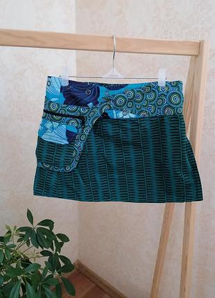 Крута спідниця-трансформер з накладною кишенею ananda clothing, р. s-l