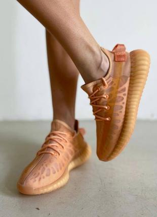 Adidas yeezy boost 350 orange новинка помаранчеві коралові кросівки ізі ооанжевые коралловые стильные кроссовки изи адидас3 фото