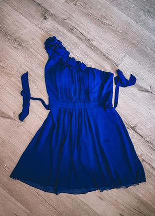 Сукня (шифонова сукня) відкриті плечі5 фото