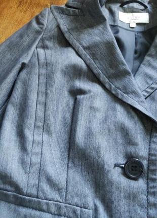 Піджак riley колір джинс фірмовий блейзер4 фото