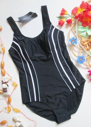 Шикарный сдельный слитный купальник с контрастными полосками i saw it first 🍒🍹🍒