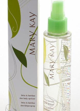 Парфумований спрей  деоколон-спрей для тела  лотос и бамбук от бренда mary kay  mary kay3 фото