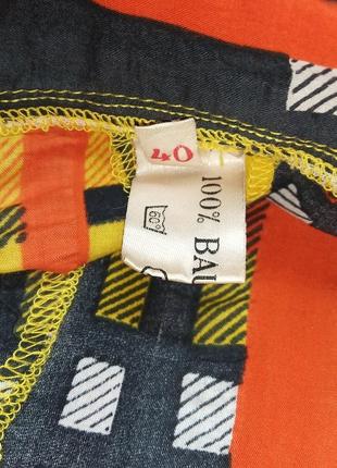 Пиджачок яркий летний винтажный 70-е3 фото