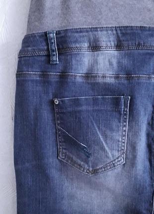 Стрейчевая тонкая джинсовая юбка, 52-54, jessica6 фото