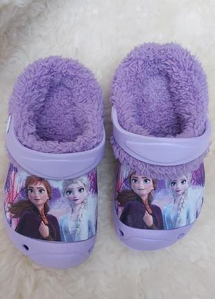 Дитячі сандалі disney kids frozen elsa anna clogs