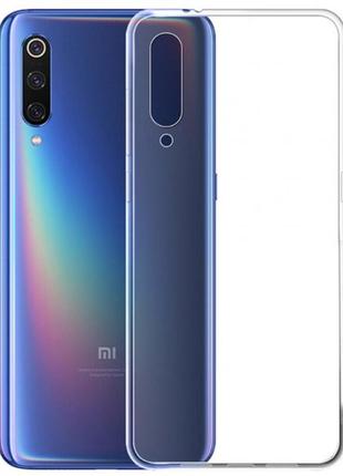 Силиконовый чехол для xiaomi mi 9 se прозрачный