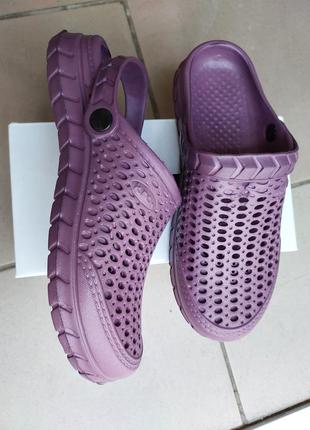 Женские сабо в стиле crocs , кроксы