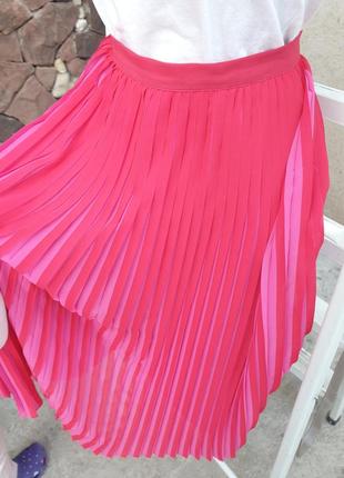 Шифоновая юбка плиссе с подкладкой4 фото