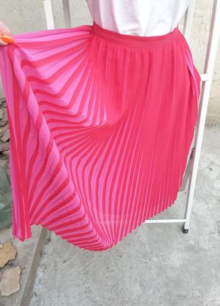 Шифоновая юбка плиссе с подкладкой2 фото