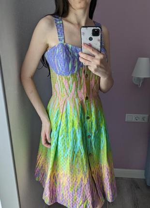 Яркий сарафан, платье2 фото