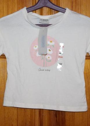 Новые футболки для девочки  lc waikiki / лс вайкики 104-110 см.3 фото