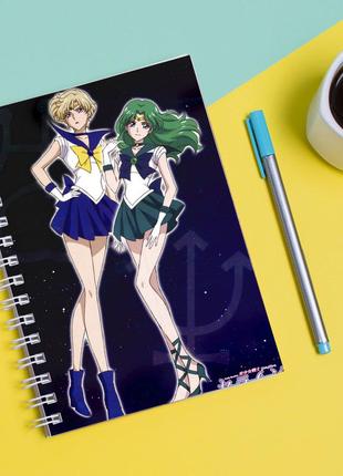 Скетчбук (sketchbook) блокнот для рисования с  сейлор мун-sailor moon1 фото