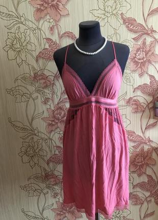 Ночнушка нічна сорочка сорочка з мереживом victoria secret