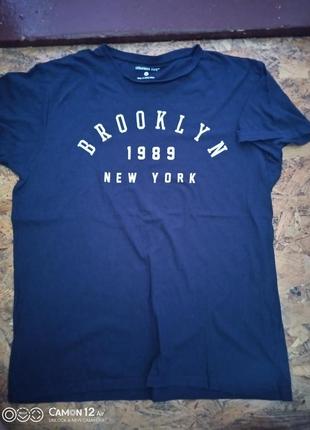 Футболка broklin 1989 new york cedarwood srate primark