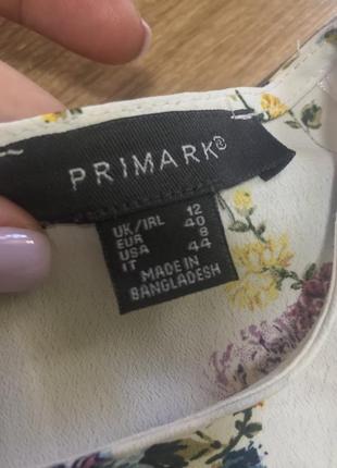 Блуза с цветами primark3 фото