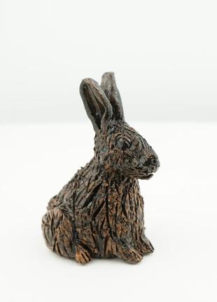 Фігурка кролик чорний 2023 подарунок gift rabbit black