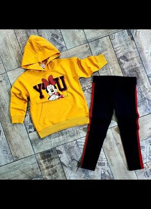 Спортивний і модний костюм для дівчинки!3 фото