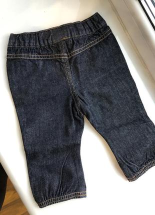 "джинси для хлопчика kiabi tn295 62,68 см темно-синій 67835"3 фото
