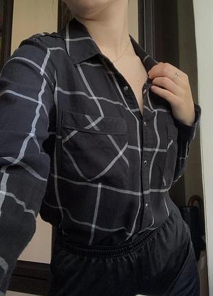 Сорочка в клітинку