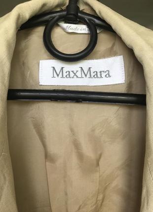 Льняной пиджак max mara2 фото