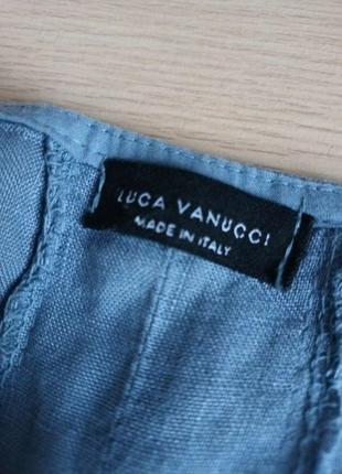 Продам замечательную тунику  made in italy от luca vanucci пог 62 см идеальная на лето 100% лен2 фото