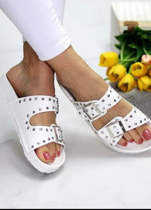 Шльопанці шльопанці жіночі білі