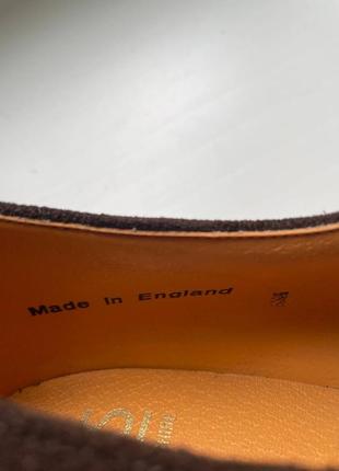 Мужские кожаные туфли nimbus made in northamptonshire , england7 фото