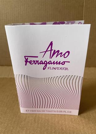 Ferragamo amo ferragamo flowerful edt 1,5ml