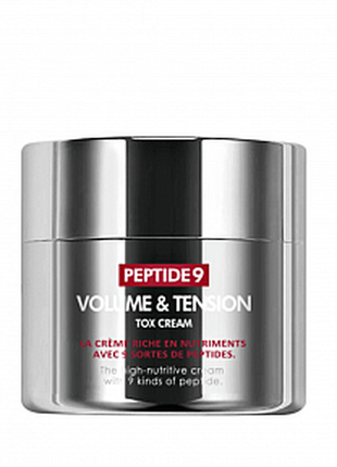 Medi peel peptide 9 volume & tension tox cream 50g - интенсивный укрепляющий крем