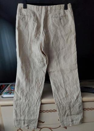 Zegna штани брюки льон2 фото