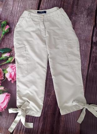 Капри, бриджи с завязками, штаны, шорты удлиненные