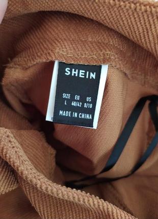 Короткая юбка на пуговицах shein4 фото