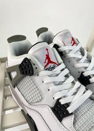 Чоловічі кросівки nike air jordan 4 golf white cement4 фото