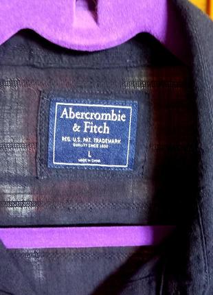 Укороченая рубашка abercrombie & fitch6 фото