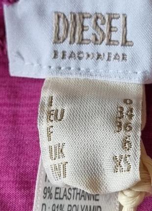 Купальник diesel, eu 34, xs, італія, рожевий5 фото