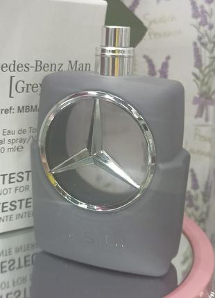 Чоловіча парфумерія туалетна вода (тестер без кришечки) mercedes-benz man grey man edt 100ml3 фото