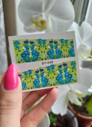 Слайдеры, наклейки для дизайна ногтей