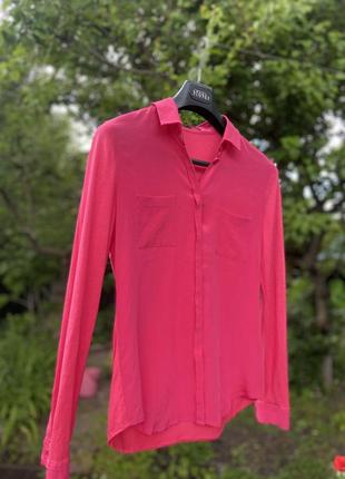 Рубашка блуза шелк rene lezard4 фото