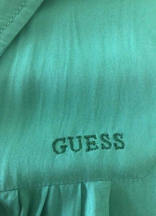 Иффикс!знаменитый бренд!блузка блузка рубашка бренд guess,р м, оригинал7 фото