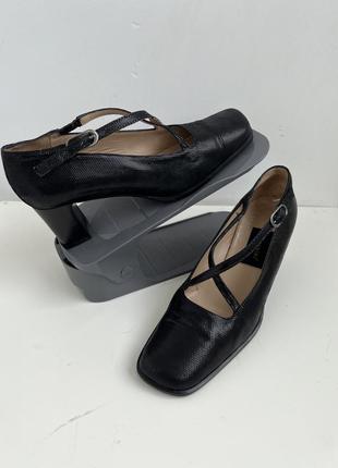 Lazarini туфли с ремешками, 39-40, италия, натуральная кожа1 фото