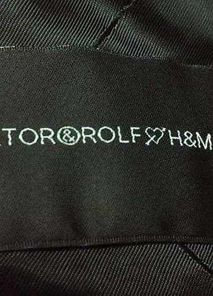 Viktor & rolf ♥ h&m джинсовый смокинг5 фото
